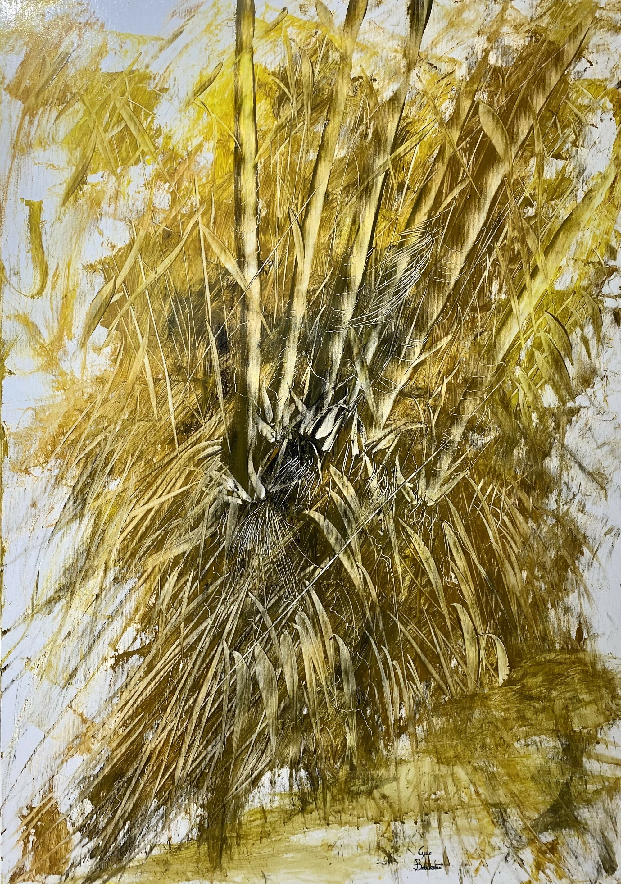 Gold end amber