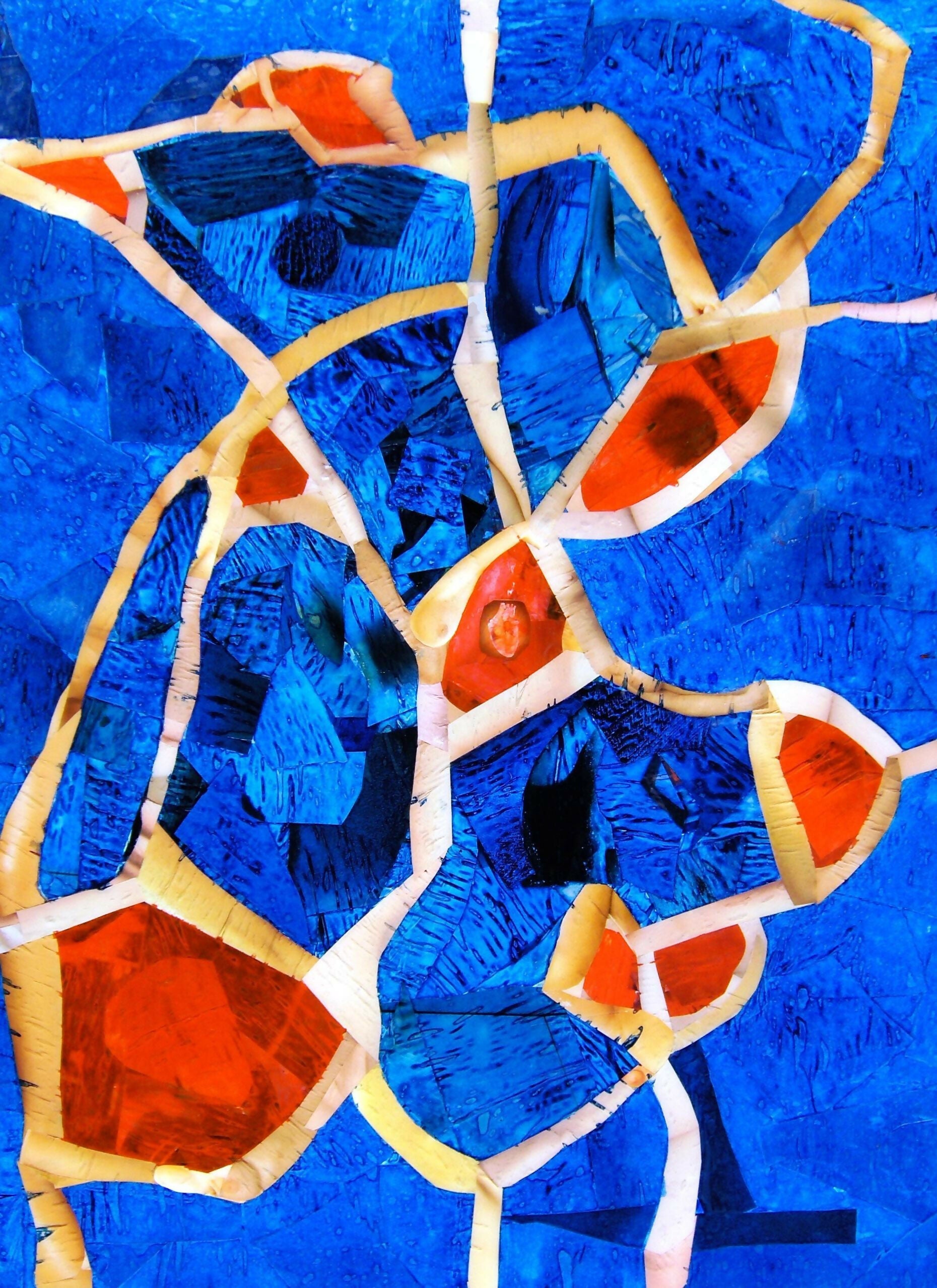 Joseph Zicchinella- opera incapsulata nel plexiglass, 60x80 museale, pubblicata