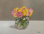 Natura morta con rose